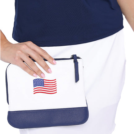 AMERICAN FLAG DUO KEYSTONE POUCH