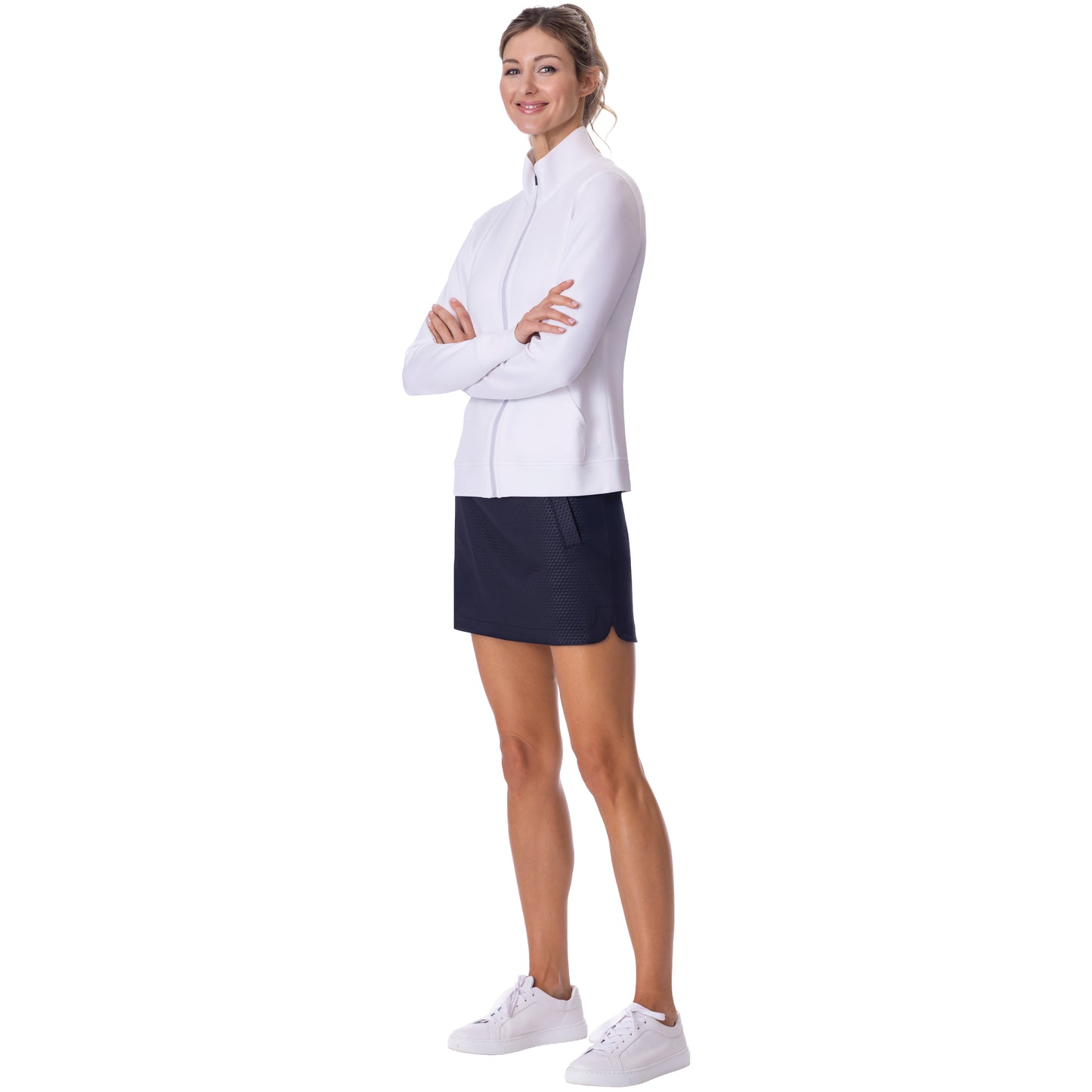 Embossed Skort