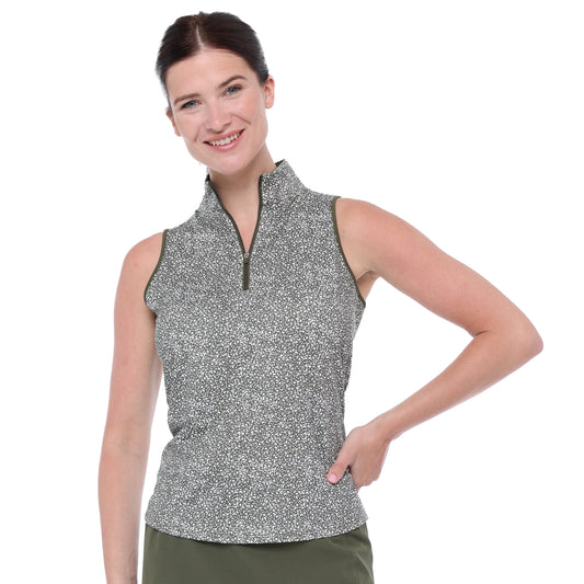 Mock Cutaway Sleeveless