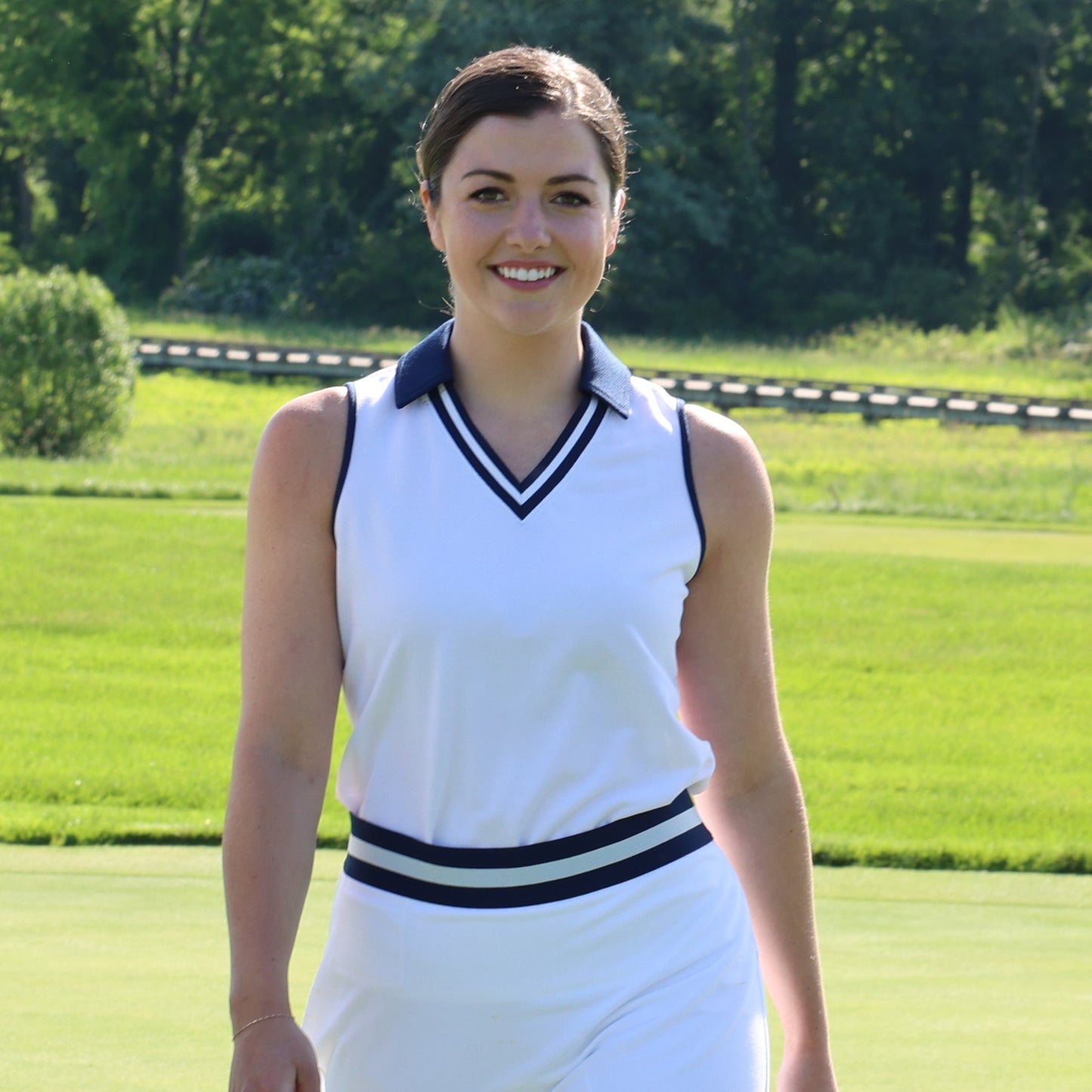 Ava Pique Sleeveless