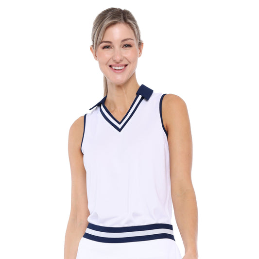 Ava Pique Sleeveless