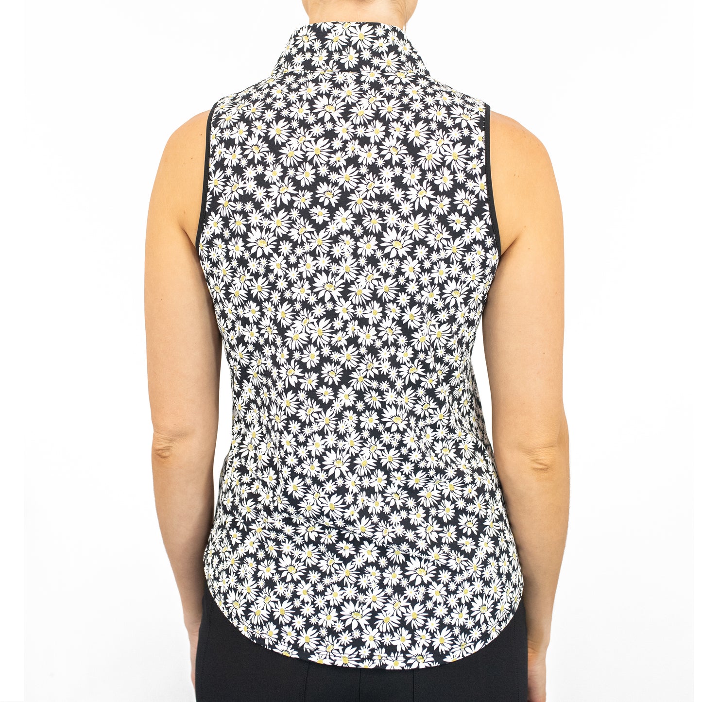 MOCK CUTAWAY SLEEVELESS