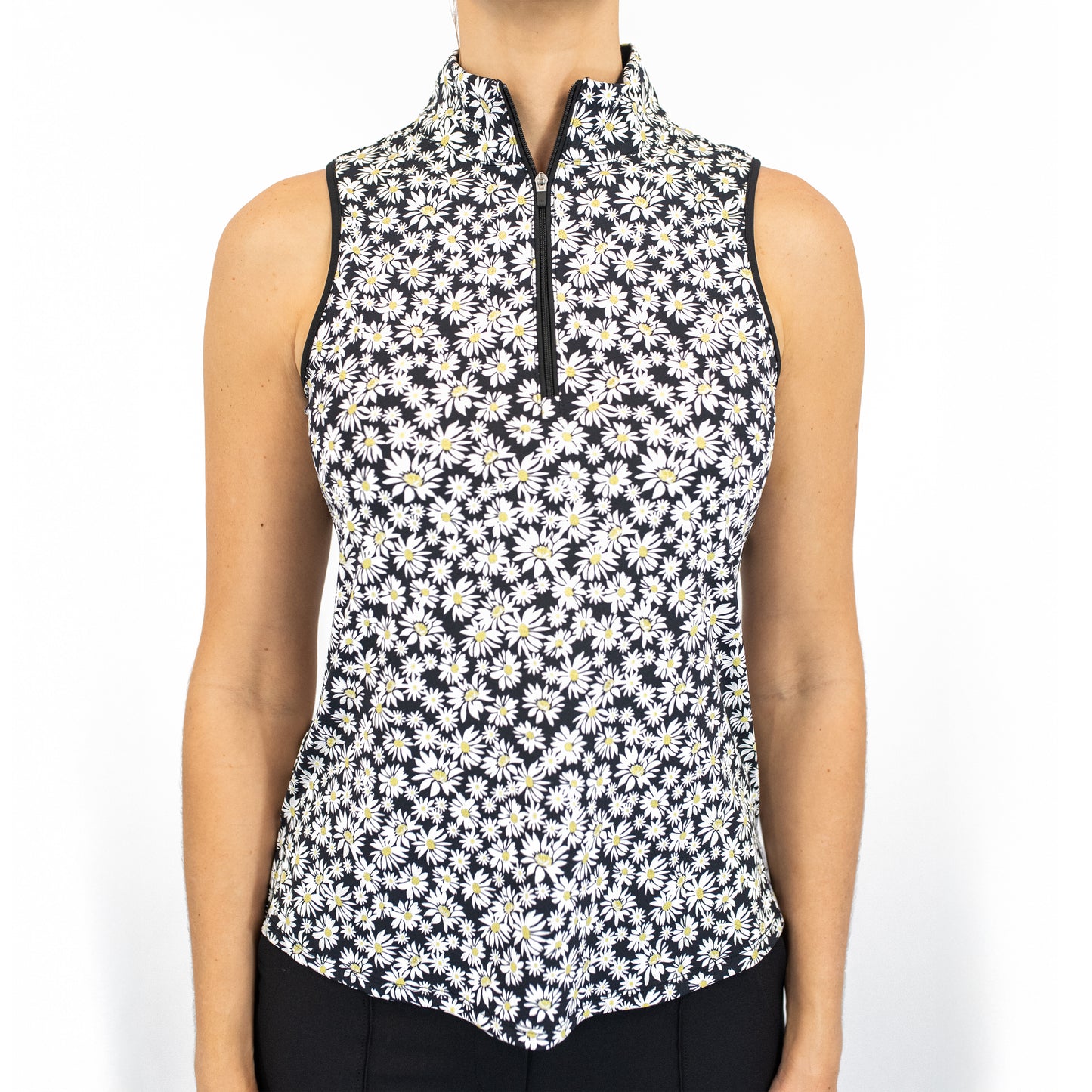 MOCK CUTAWAY SLEEVELESS
