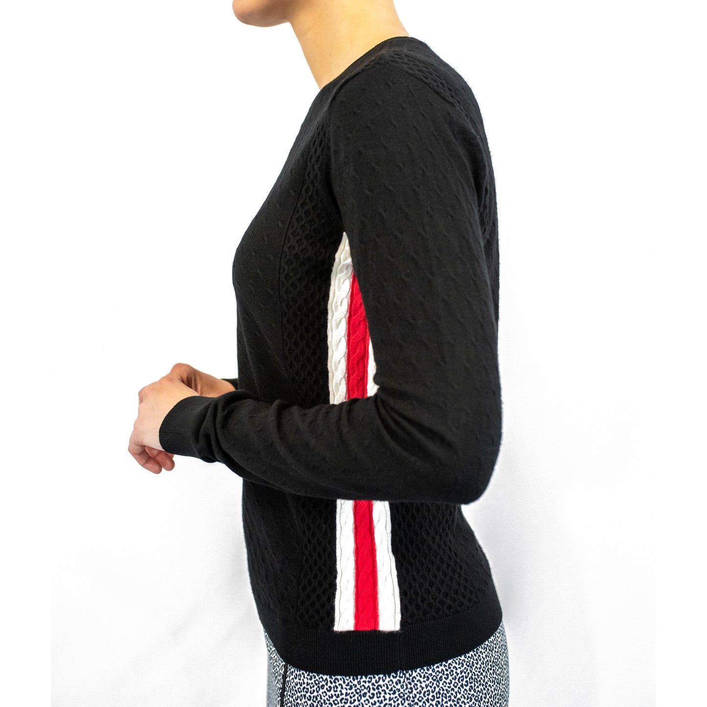 GREENSIDE CABLE SWEATER