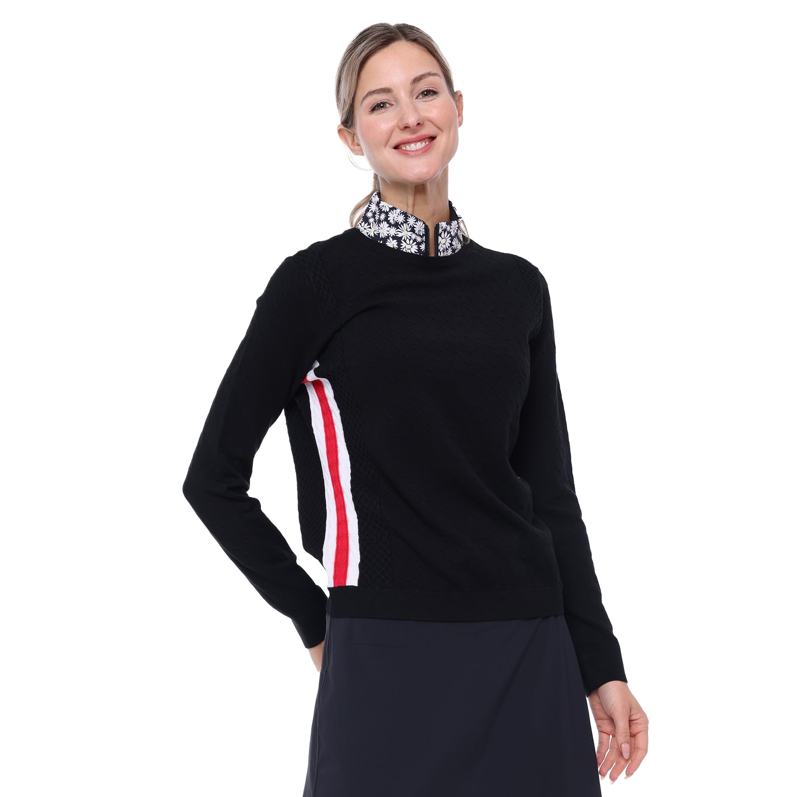 GREENSIDE CABLE SWEATER