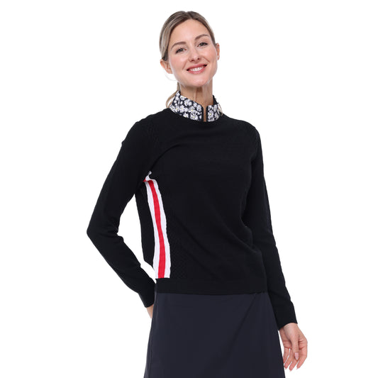 GREENSIDE CABLE SWEATER