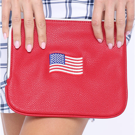 AMERICAN FLAG KEYSTONE POUCH