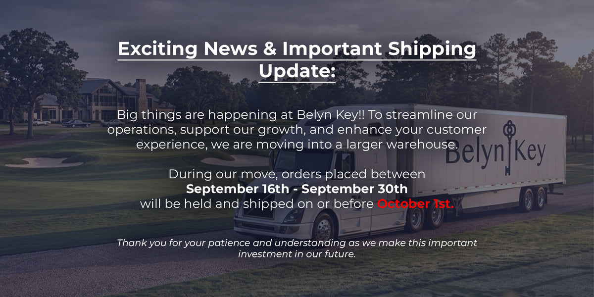 Important Shipping Update! We're moving to a larger warehouse. Any orders placed between September 16th - September 30th will be packed and held to be shipped on October 1st. Thank you for your patience and understanding as we make this important investment in our future.