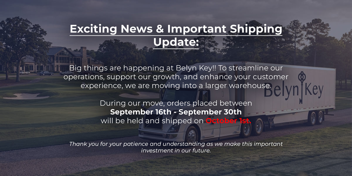 Important Shipping Update! We're moving to a larger warehouse. Any orders placed between September 16th - September 30th will be packed and held to be shipped on October 1st. Thank you for your patience and understanding as we make this important investment in our future.