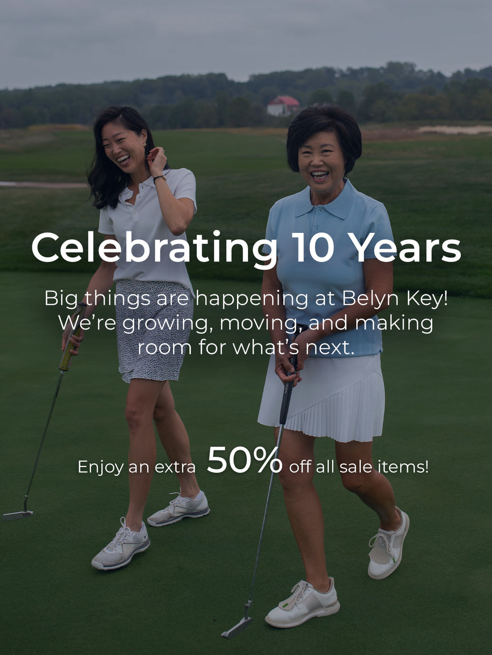 Celebrating 10 years of Belyn Key with our biggest sale yet! Click the button to shop!