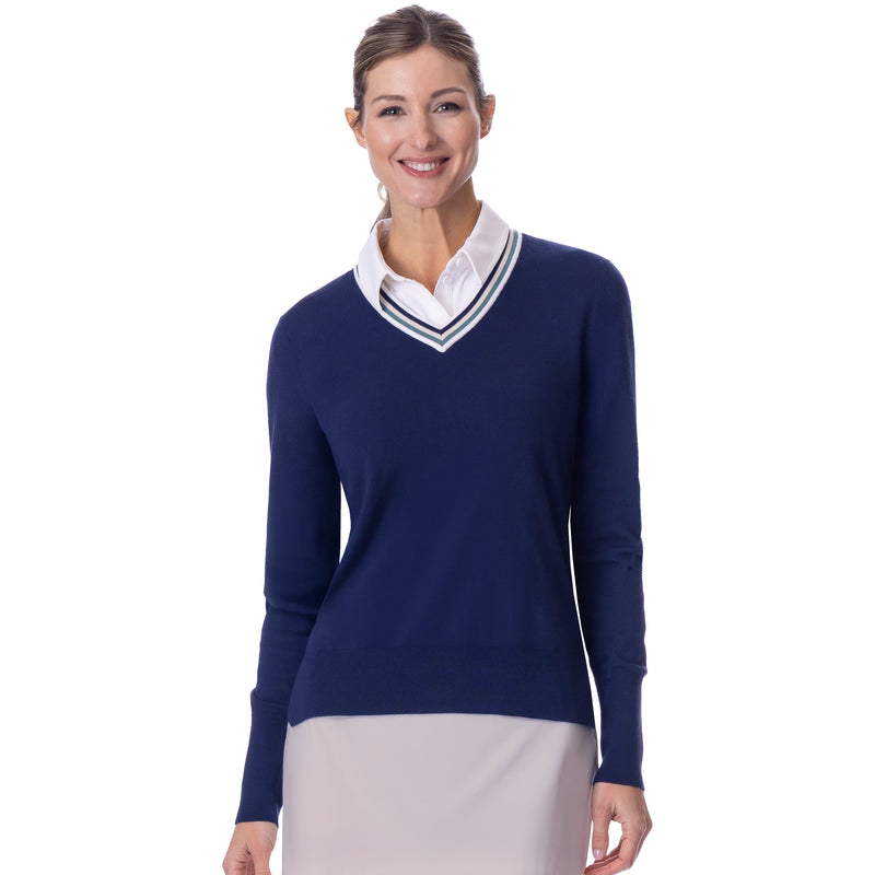 Katie V Neck Sweater