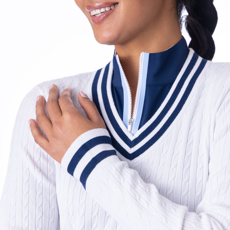 Ivy V-neck Sweater