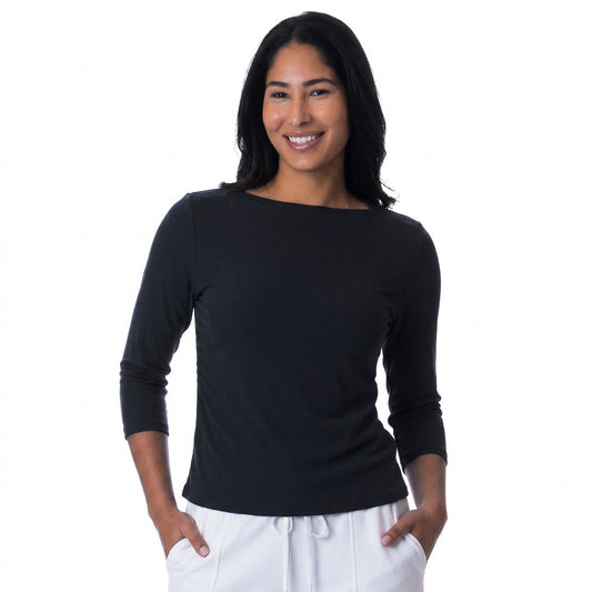 Sueded Transit 3/4 Sleeve