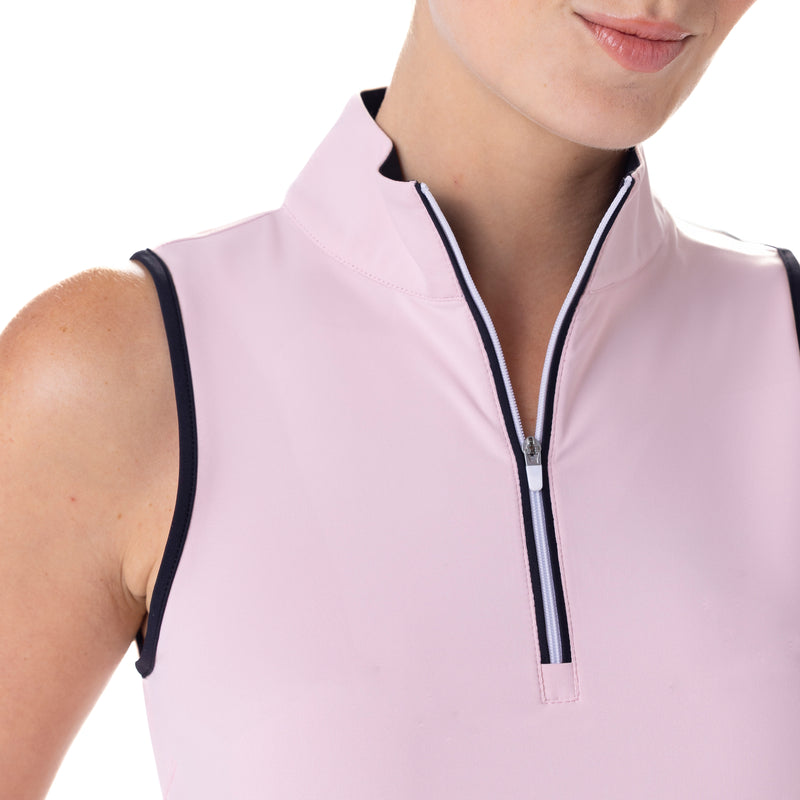 Mock Cutaway Sleeveless