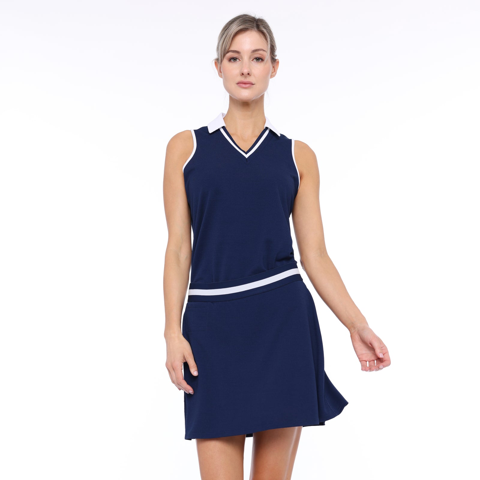 AVA PIQUE SLEEVELESS