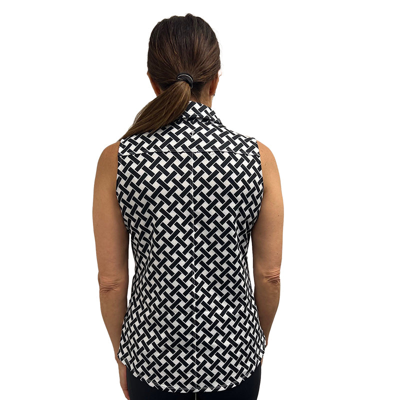 ZIP KEYSTONE SLEEVELESS