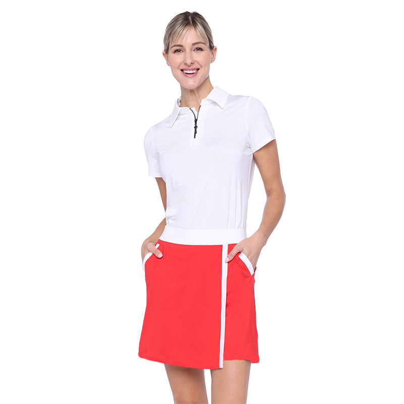 FARRAH WRAP SKORT