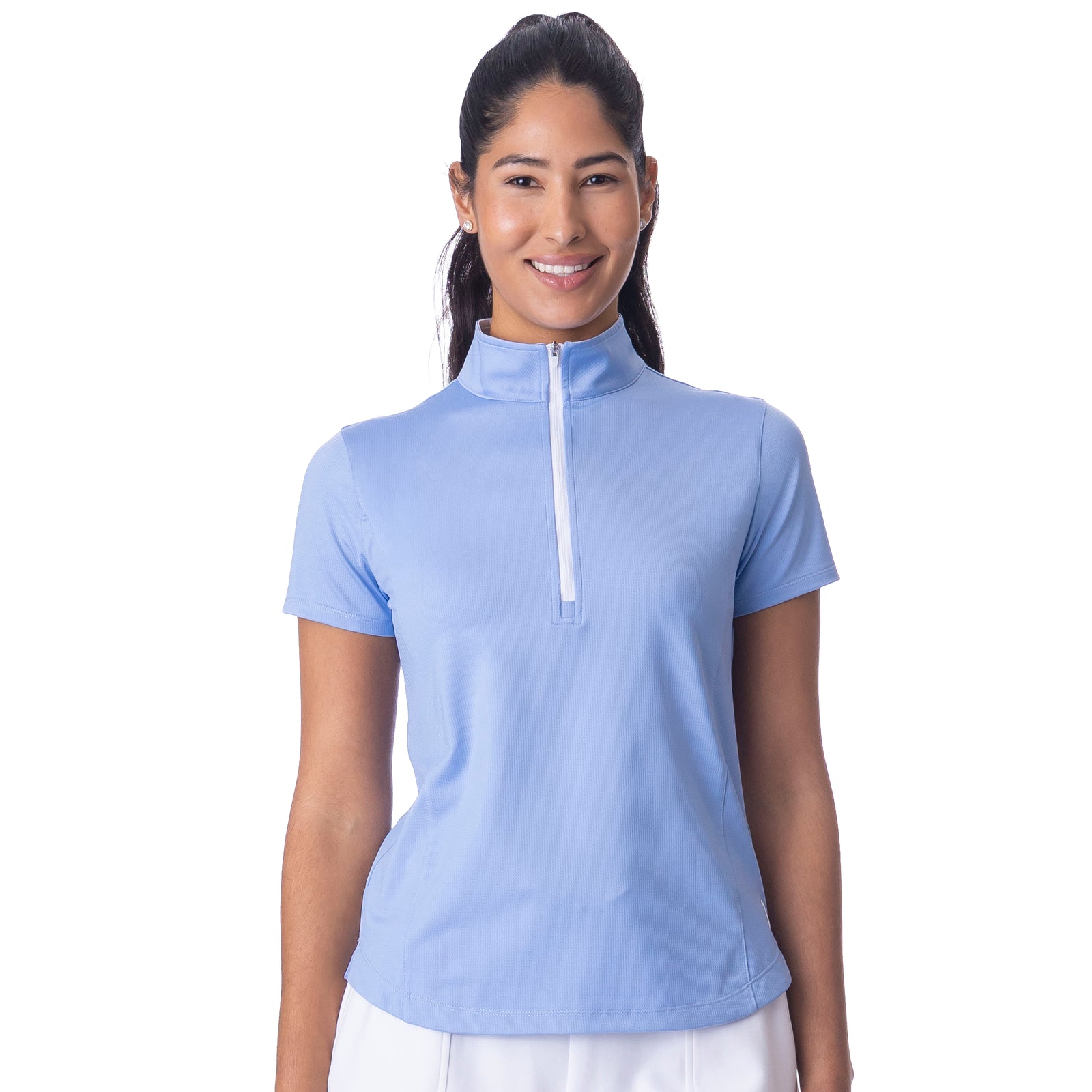 Abbey Jacquard Short Sleeve