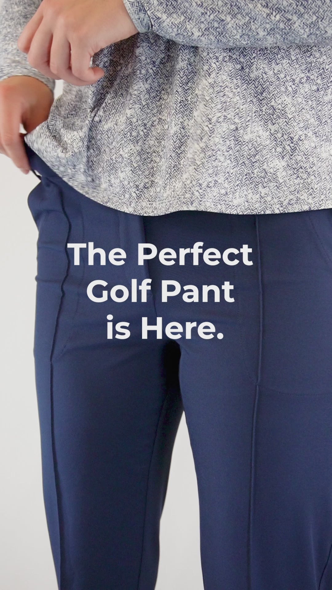 Detail video of the BK sport crop pant