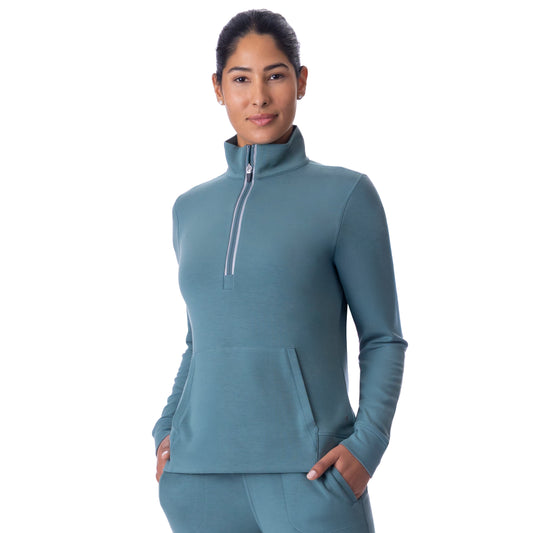 Sueded Heavenly Quarter Zip