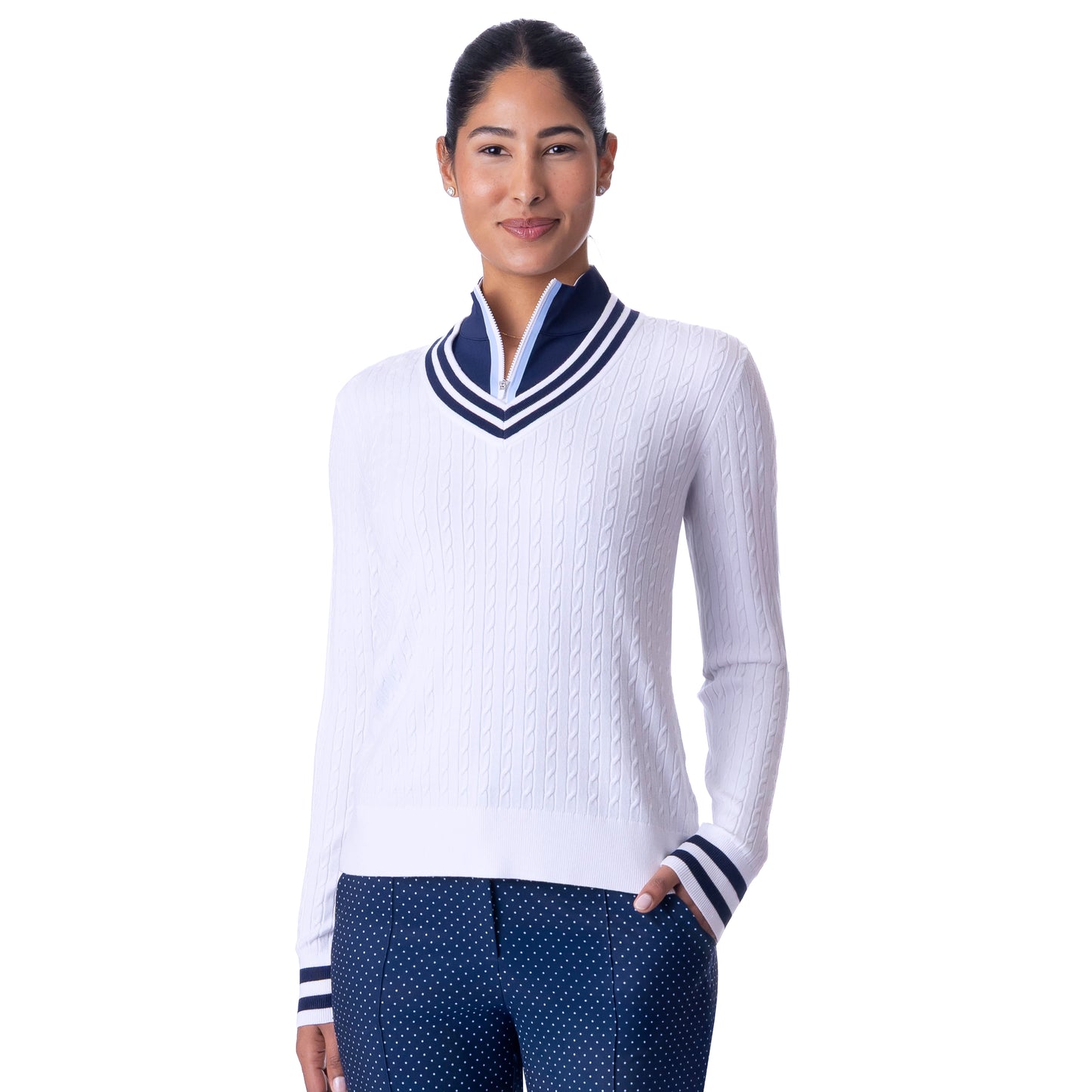 Ivy V-neck Sweater