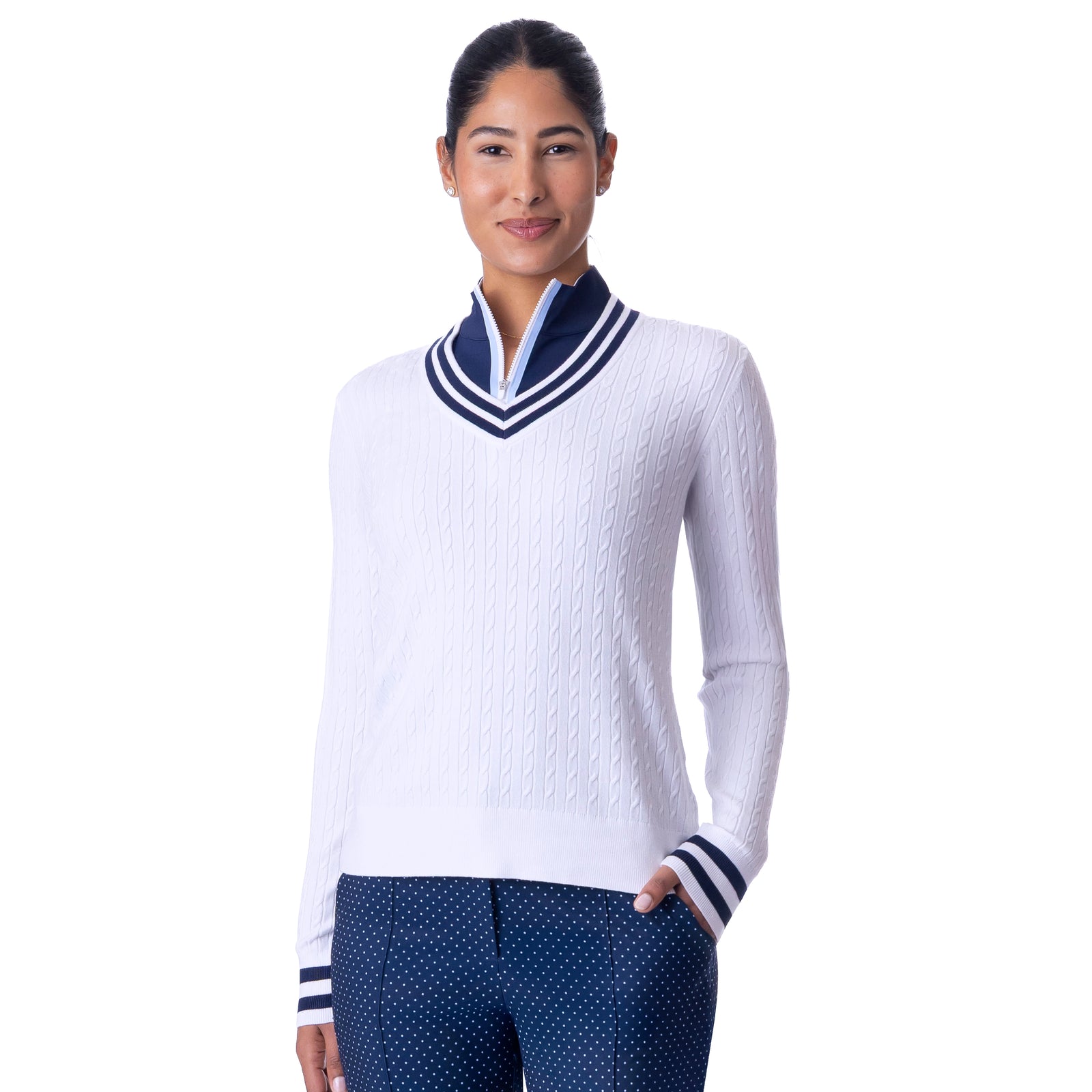 Ivy V-neck Sweater