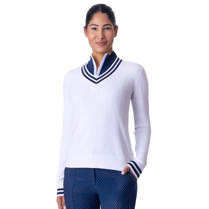 Ivy V-neck Sweater